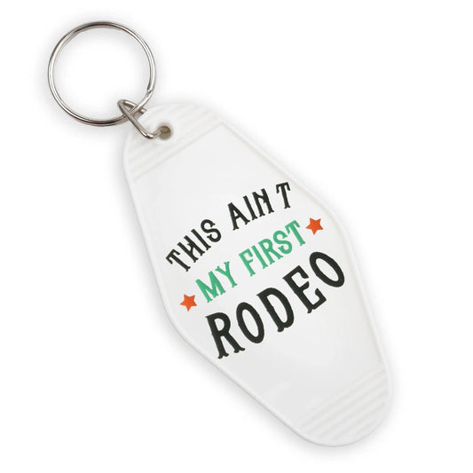 Master Maker Crafts -  UV DTF Decal - Not First Rodeo 4 Set 2" (Keychain NOT Inclued)