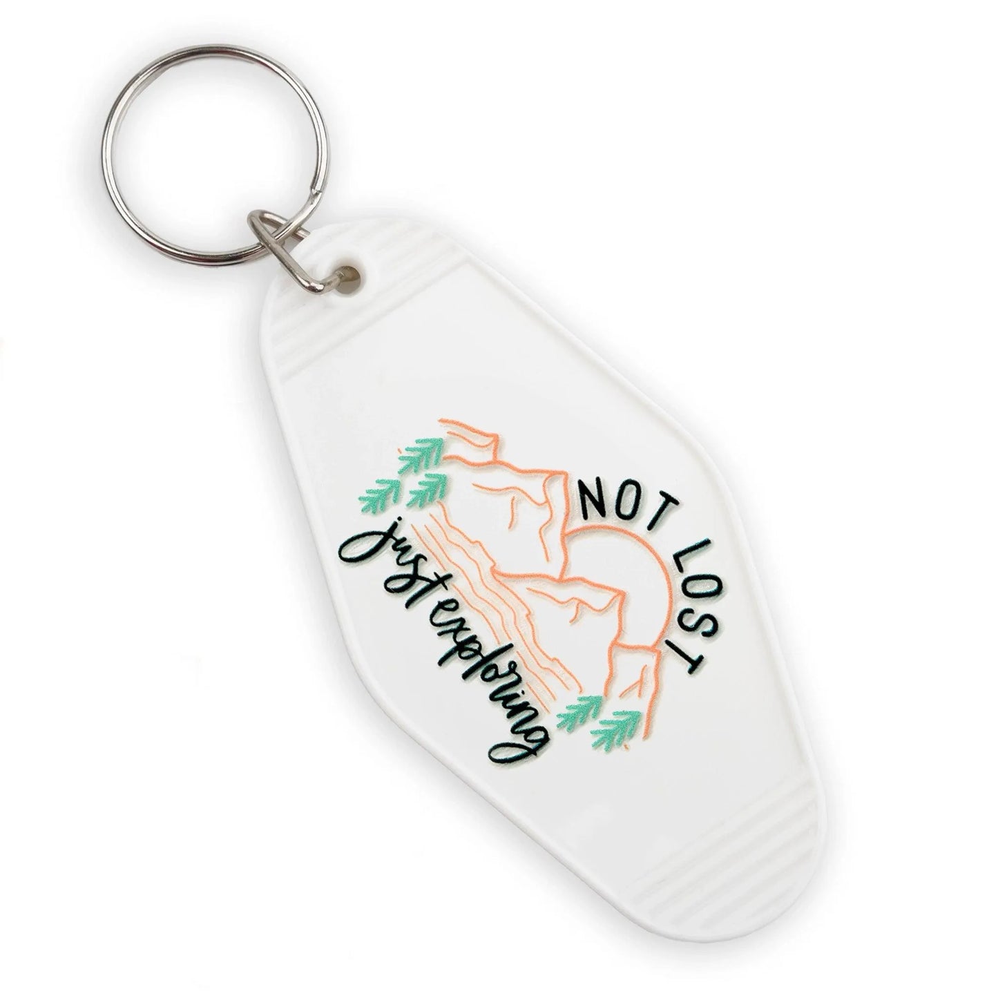 Master Maker Crafts -  UV DTF Decal - Not Lost Exploring 4 Set 2" (Keychain NOT Inclued)