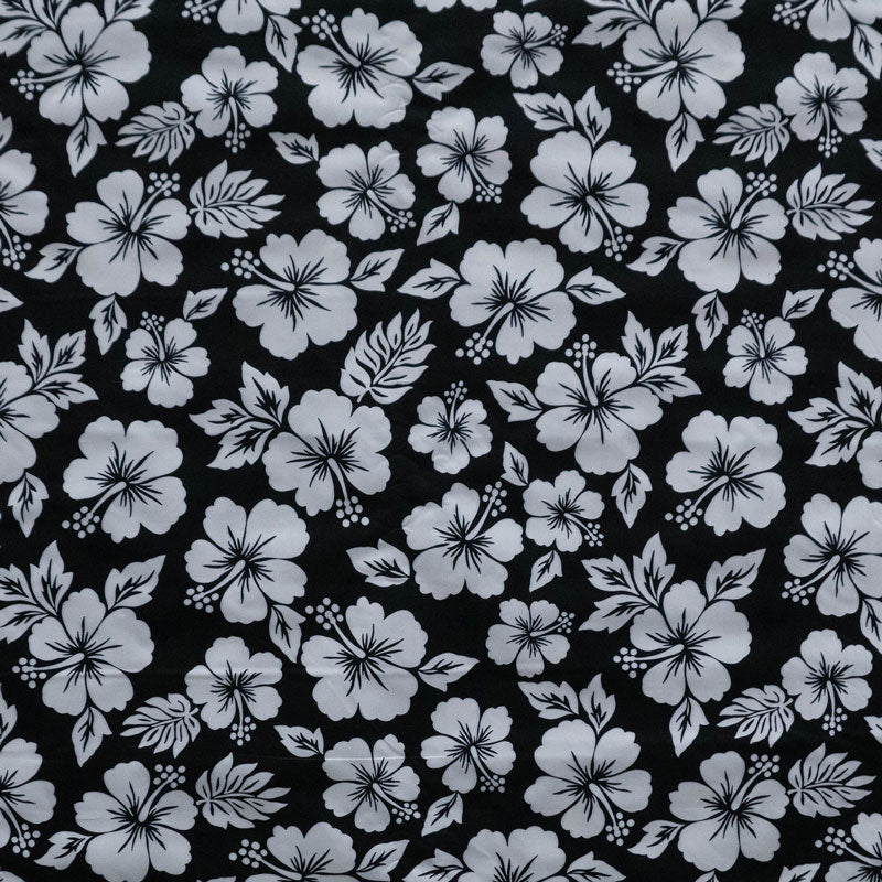 Hibiscus Flower Polyester Fabric | Islands Fabric