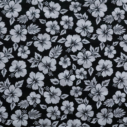 Hibiscus Flower Polyester Fabric | Islands Fabric