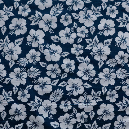 Hibiscus Flower Polyester Fabric | Islands Fabric