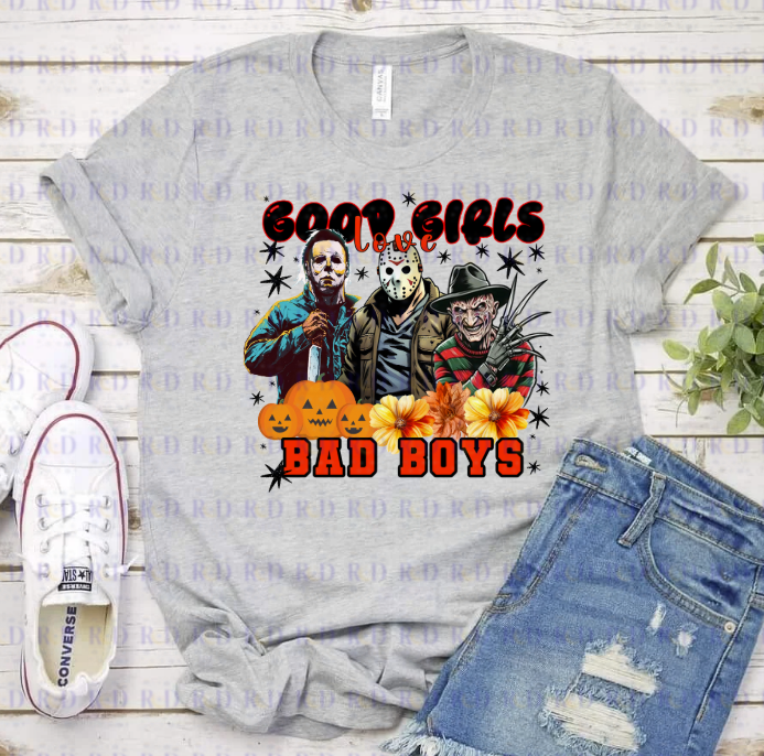 Good Girls Love Bad Boys w/Bonus Distressed PNG Download