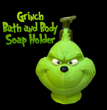 RDGrinch Bath and Body Foaming Soap Holder 3D Printed