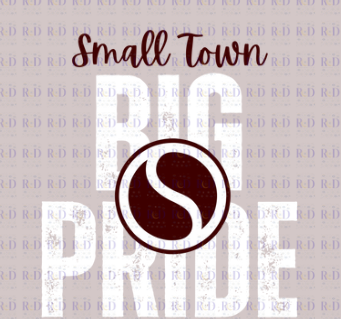 Small Town Big Pride School PNG's