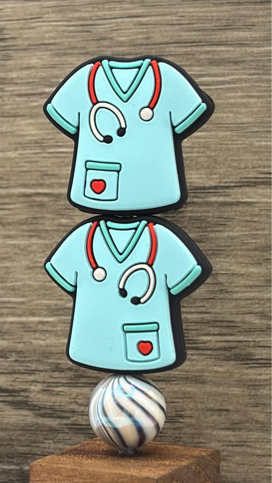 Medical - Scrub Blue Silicone Focal 0264