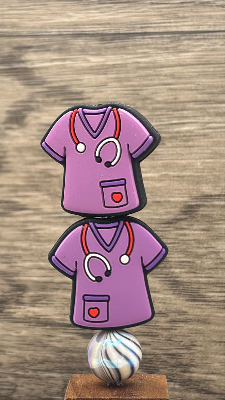 Medical - Scrub Purple Silicone Focal 0267