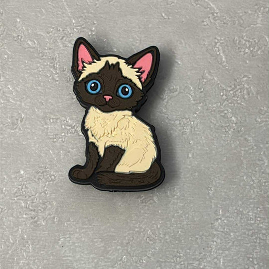 Cats - Siamese Cat Silicone Focal 0017