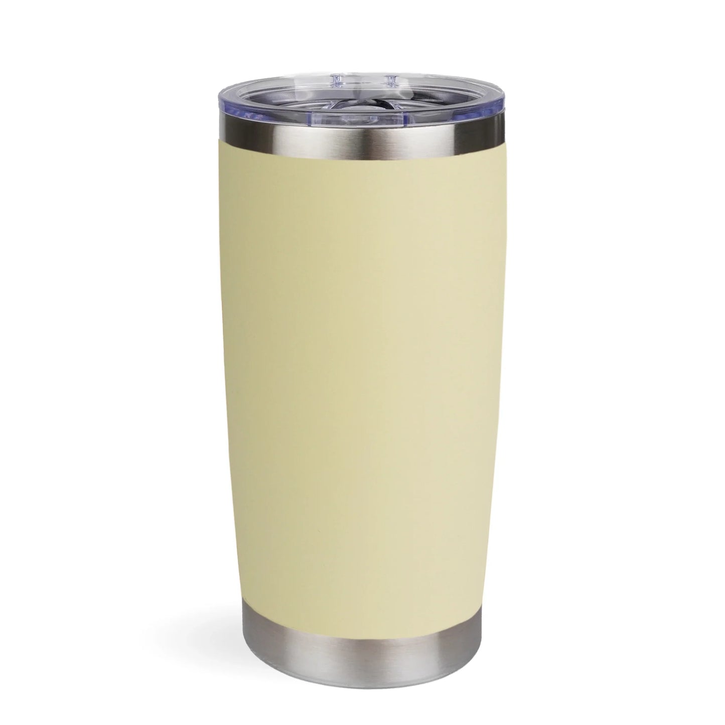 Master Maker Crafts -  20 oz Travel Tumbler - Light Yellow