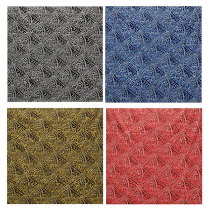 Traditional Polynesian Tattoo Triangle formation design Fabric| Poly-cotton