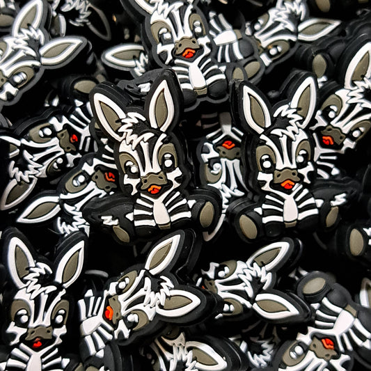 Animal - Zebra Silicone Focal 0226 - 3 Count