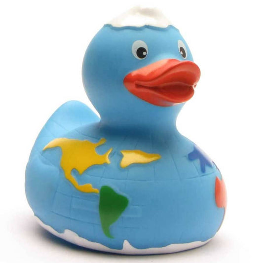 Planet Earth rubber duck - rubber duck