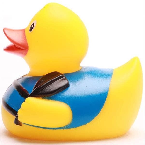 Stand-up paddling rubber duck - rubber duck