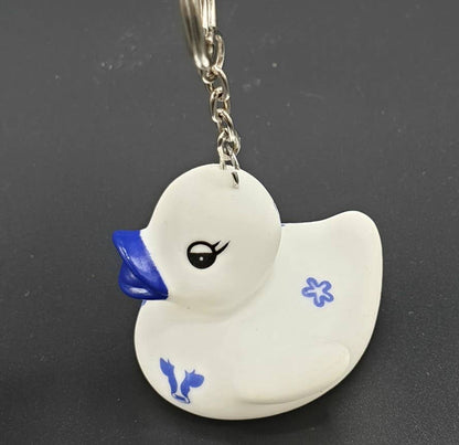Dutch Ducky Delftblue Keychain