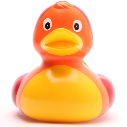 Happe Rainbow Bath Duck - Rubber Duck