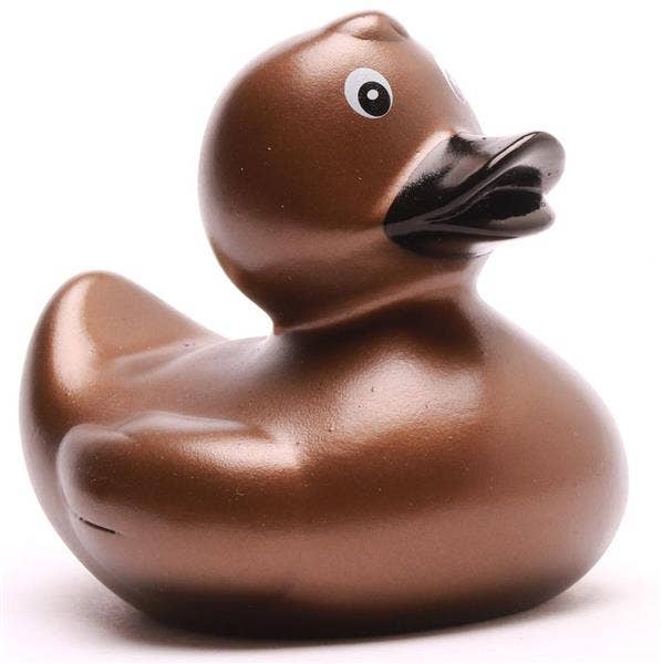 Bronze bath duck - rubber duck