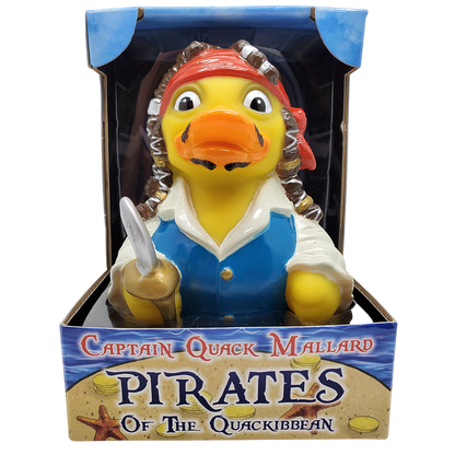 Captain Quack Mallard, Pirate of the Quackibeean Rubber Duck