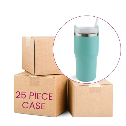 Master Maker Crafts -  20 oz Commuter Tumbler - Blue Green