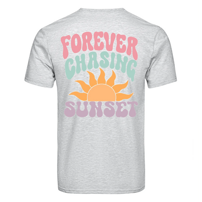 Master Maker Crafts -  DTF Heat Transfer Only - Forever Chasing Sunset 10" (Shirt/Tote NOT Included)