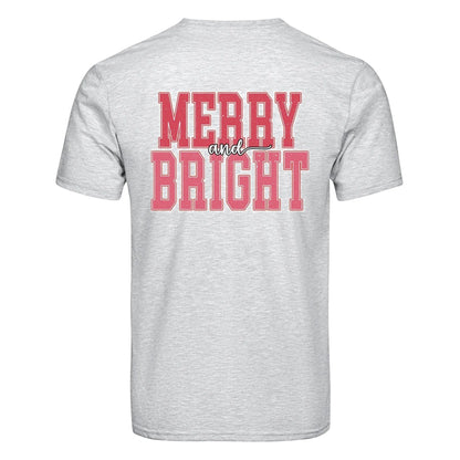 Master Maker Crafts -  DTF Heat Transfer Only - Merry & Bright 10" (Shirt/Tote NOT Included)