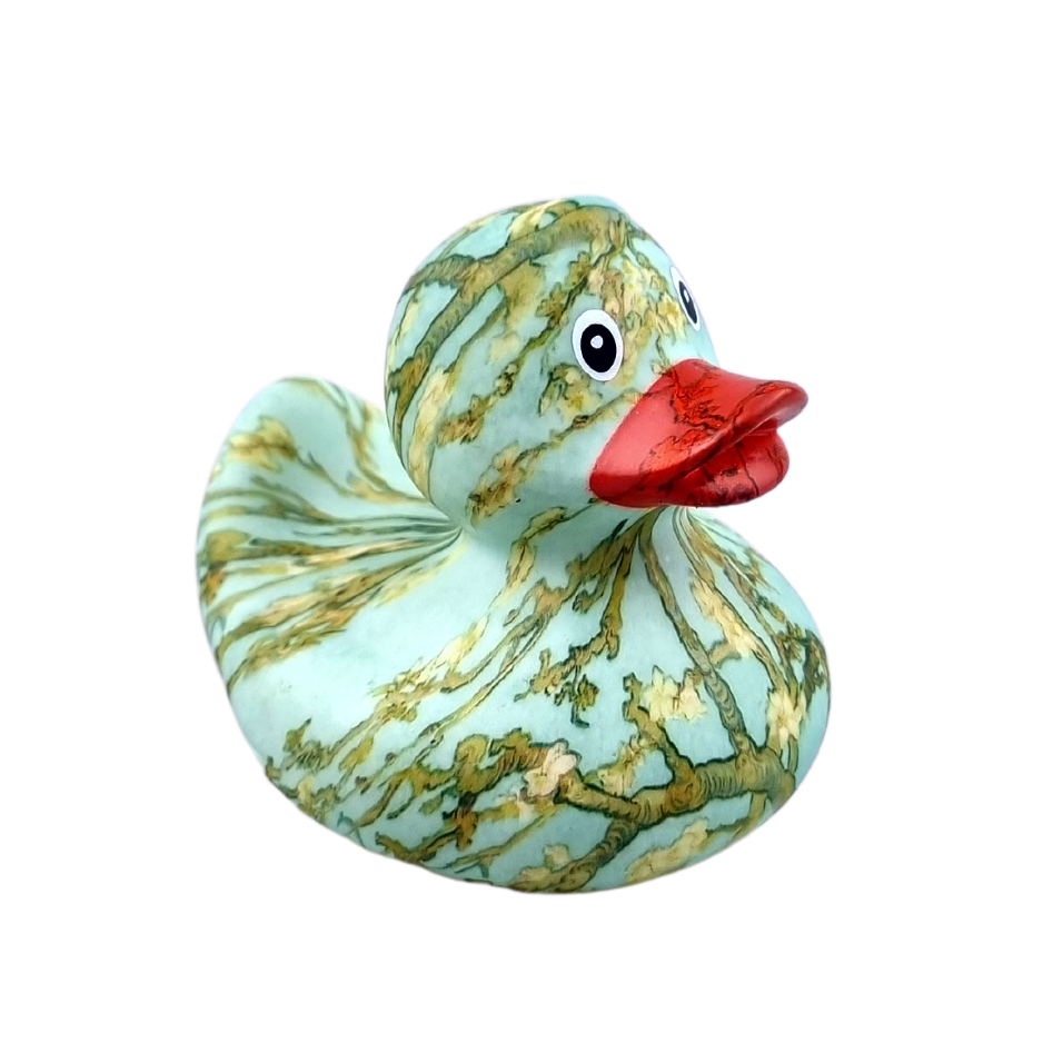 Rubber Duck Almond Blossom - Van Gogh