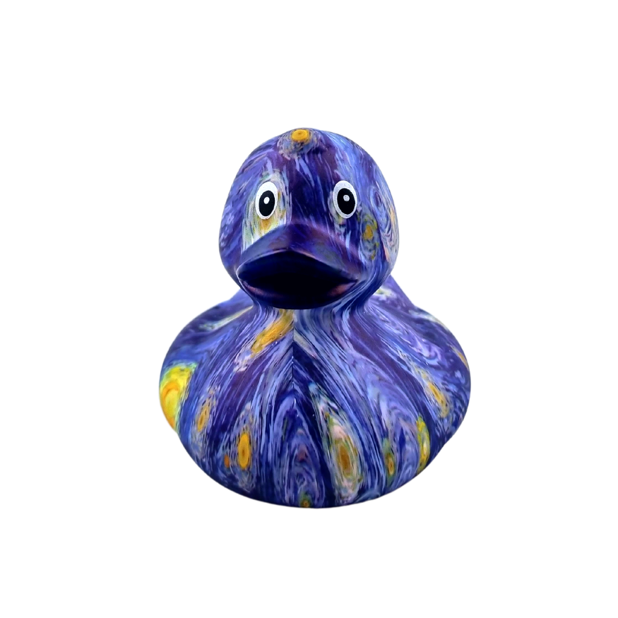 Starry Night rubber duck - Van Gogh