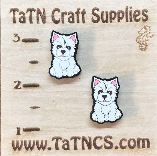 0053 - Animal - Dog - West Highland White Terrier Silicone Focal