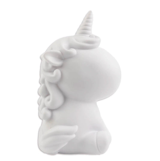 Master Maker Crafts -  Fluid Pour Paint Character Bank 7.5" - Unicorn