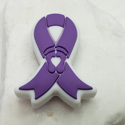 Awareness Ribbon Beads Focal Beads