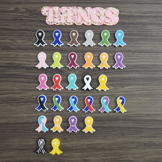 Awareness Ribbon Beads Focal Beads