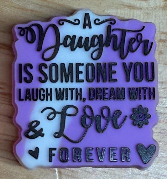 Mom - Daughter Purple Silicone Focal 0164