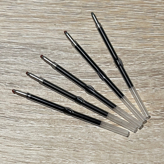 Black ink (10pk) refill for plastic pens