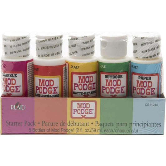 Mod Podge - Starter Set (5 - 2 oz Bottles)
