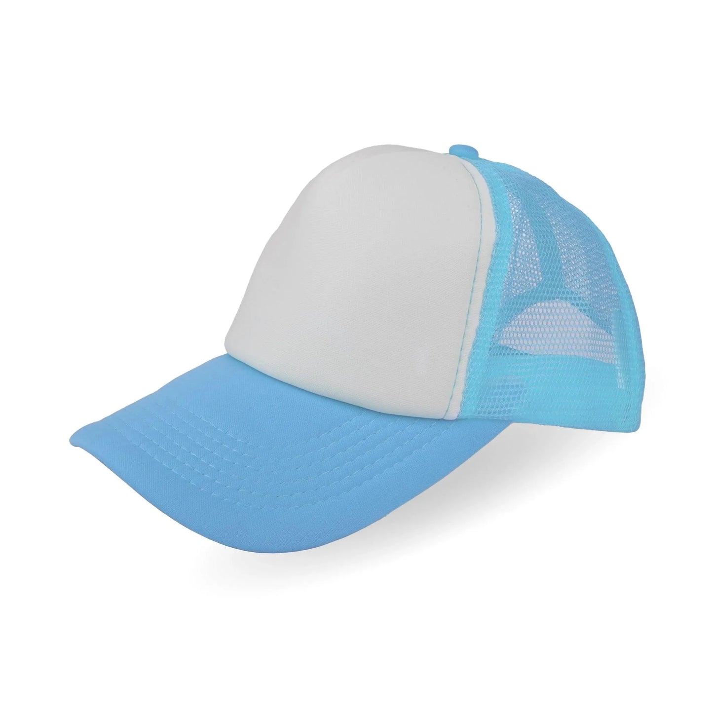 Master Maker Crafts -  Trucker Hat - Blue & White (One Size Fits All)
