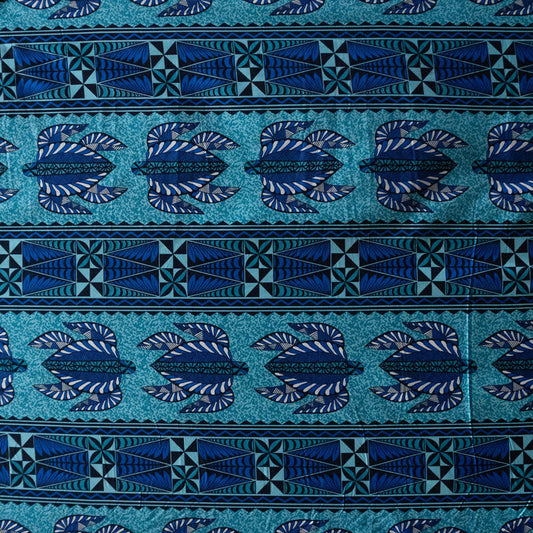 Tonga Sea Turtles Peachskin Fabric | Islands Fabric
