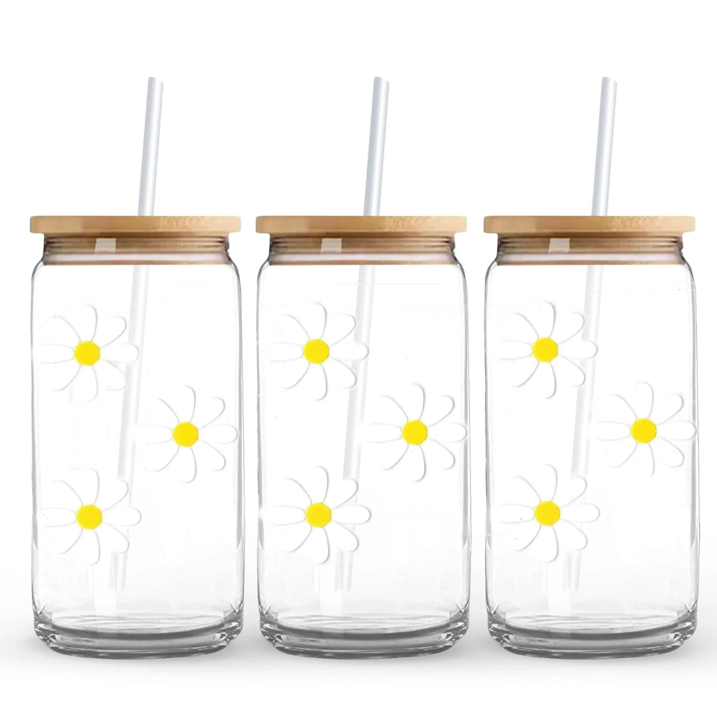 Master Maker Crafts -  UV DTF Wrap Only - Crazy Daisy 9.7" x 4.3" (Cup NOT Included)