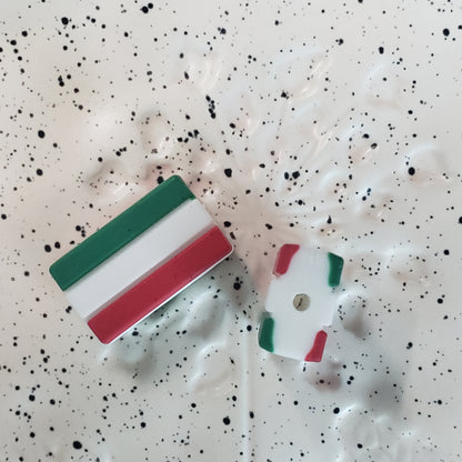 Country Flag Silicone Focal