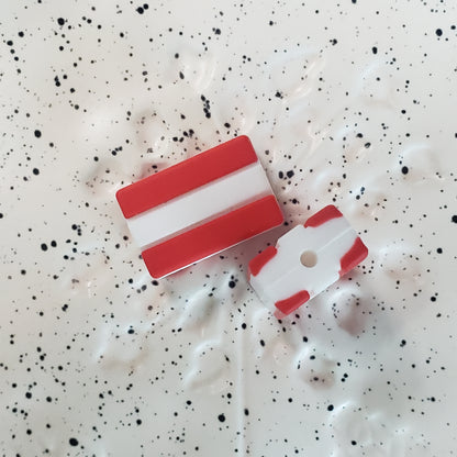 Country Flag Silicone Focal