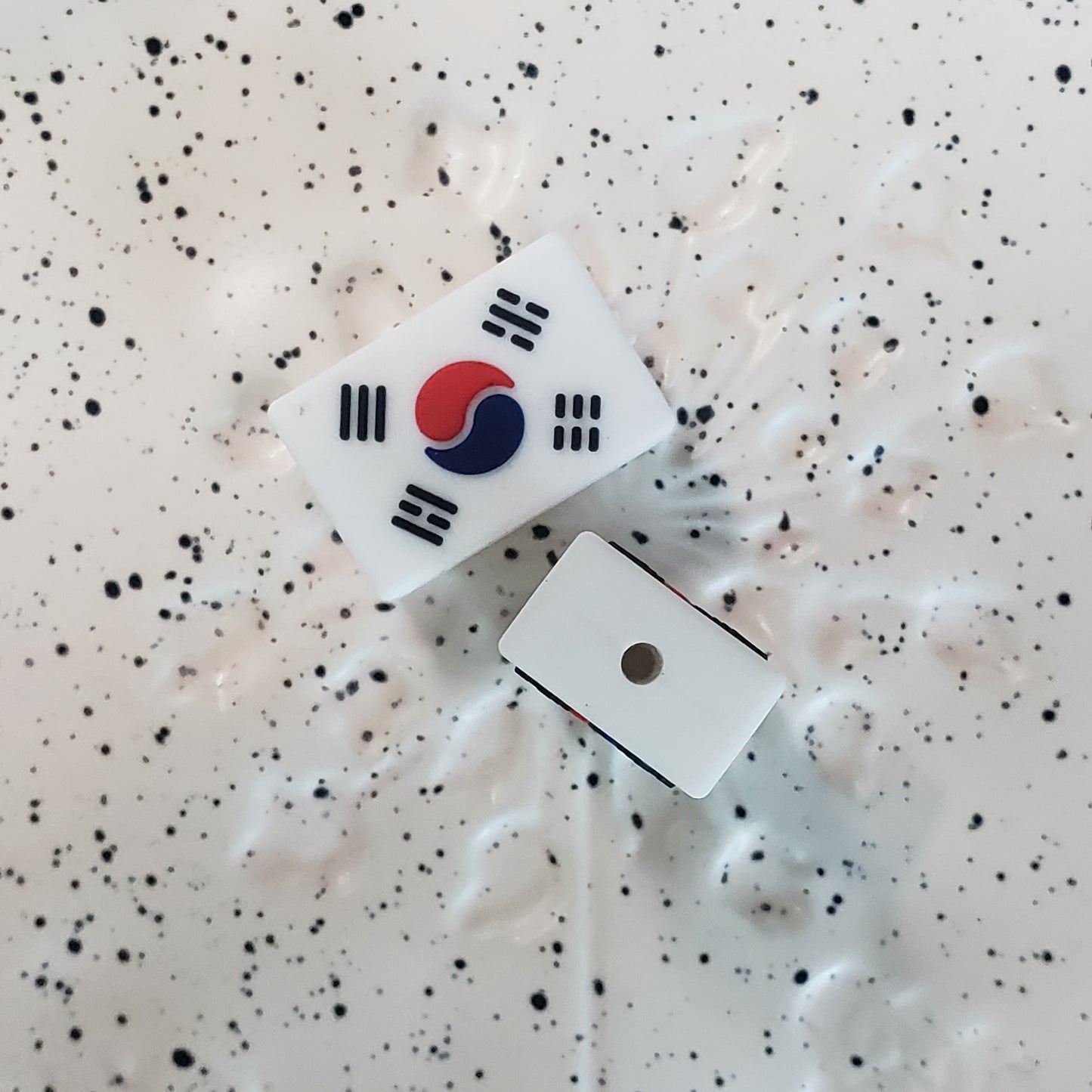 Country Flag Silicone Focal