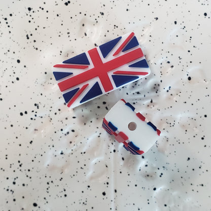 Country Flag Silicone Focal