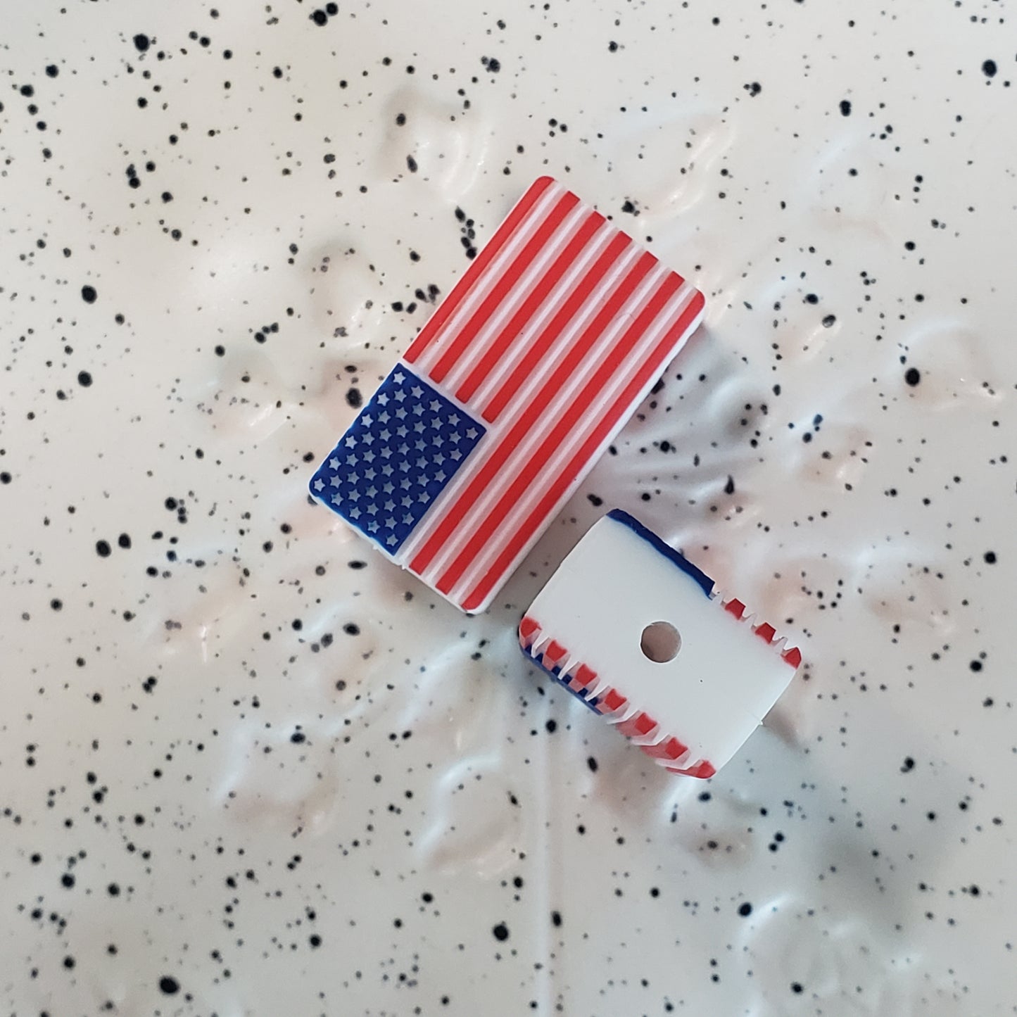 Country Flag Silicone Focal